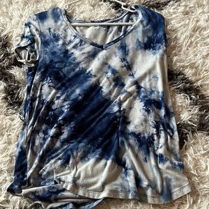 tie dye designed t shirt